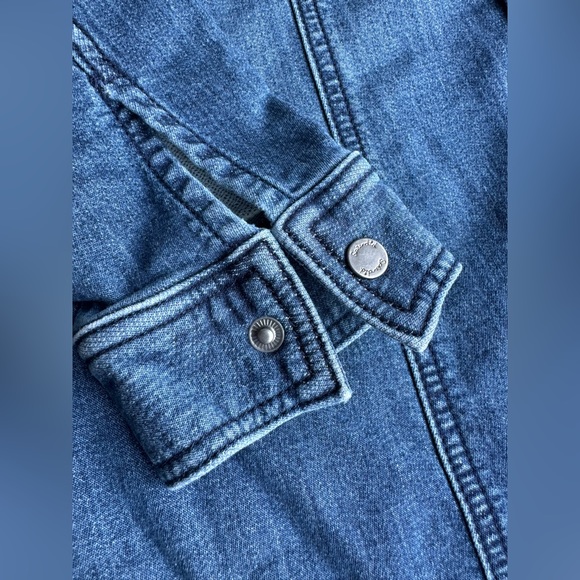 SPLENDID Denim Button Up Mini dress size XS - Picture 6 of 15